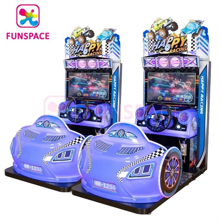 Happy Racing Car Racing Arcade Game Machines