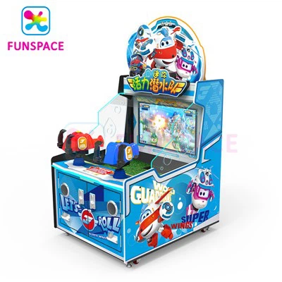 Mini Super Wings Kids Water Shooting Arcade Game